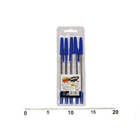 Set de stilouri de unică folosință  set de 5 (rezervă albastră), TOTO,  W832500 