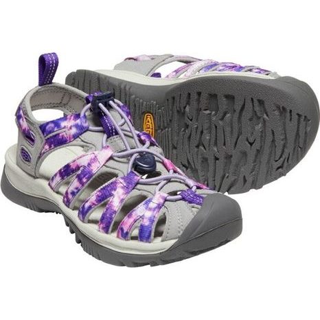 SANDÁLY WHISPER CNX W TIE DYE/VAPOR, KEEN, 1026252, TMAVĚ MODRÁ