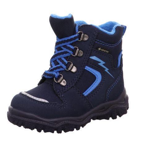 Chlapčenské zimné topánky šnurovacie HUSKY1 GTX, Superfit, 1-000048-8000, modrá