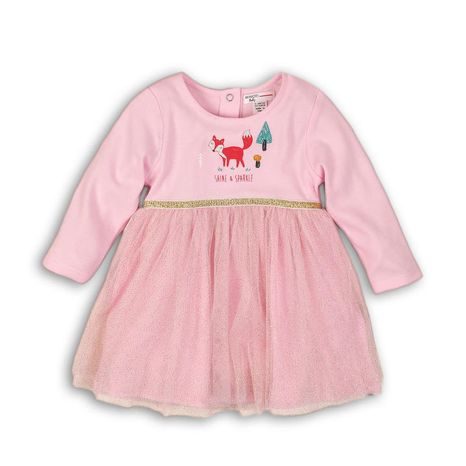 Šaty dojčenské s TUTU sukňou, Minoti, SPARKLE 2, růžová
