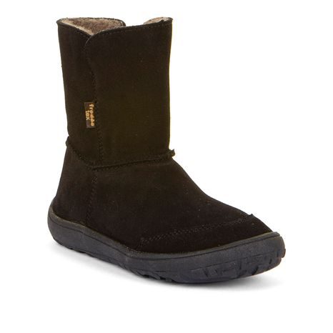 Dětské zimní barefoot boty TEX SUEDE Black, Froddo, G3160238-4, černá