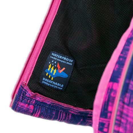 BUNDA SOFTSHELLOVÁ DÍVČÍ S KAPUCÍ, PIDILIDI, PD1089-03, HOLKA