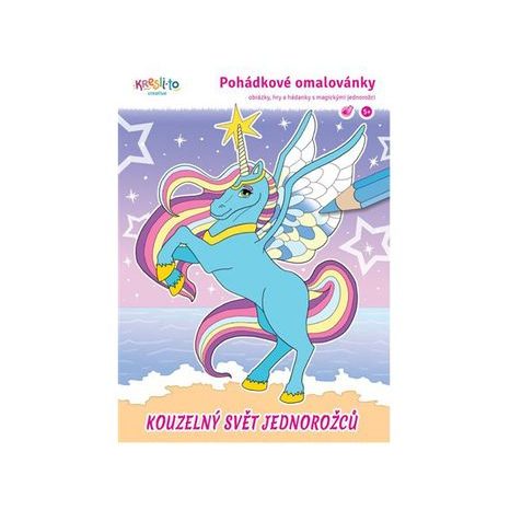 KOUZELNÝ SVĚT JEDNOROŽCŮ, KRESLI.TO, W019237