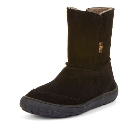 GYERMEK TÉLI MEZÍTLÁBAS CIPŐ TEX SUEDE FEKETE, FRODDO, G3160238-4, FEKETE