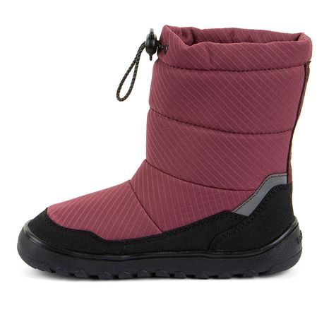 DIEVČENSKÉ ZIMNÉ BAREFOOT TOPÁNKY UP SNOW TEX BORDEAUX FRODDO G3160263-5
