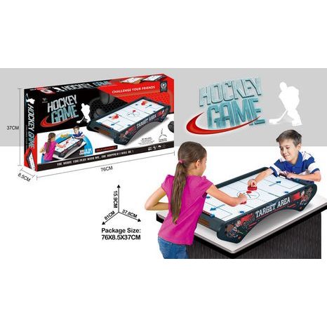 ASZTALI HOKI (LÉGHOKI) FÁBÓL 81 X 37,8 X 15,9 CM, WIKY, W013397