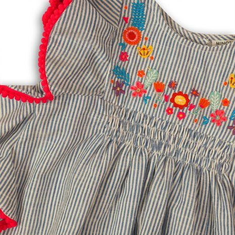 CSECSEMŐ SZETT LÁNYOKNAK - RUHA ÉS LEGGINGS, MINOTI, PARADE 1, KISLÁNY