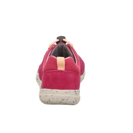 DIEVČENSKÁ CELOROČNÁ OBUV BAREFIT TRACE, SUPERFIT, 1-006037-5000, ČERVENÁ