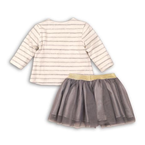 LÁNYOK SZETT, PÓLÓ ÉS SZOKNYA TUTU, MINOTI, SWAN 2, LÁNY