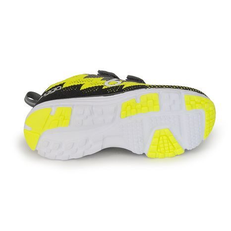 DĚTSKÉ LEHKÉ SPORTOVNÍ TENISKY BUGGA HONE GRAY/YELLOW/BLACK