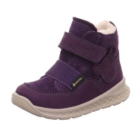 DÍVČÍ ZIMNÍ BOTY BREEZE PURPLE/PINK GORE-TEX, SUPERFIT, 1-000377-8500, FIALOVÁ