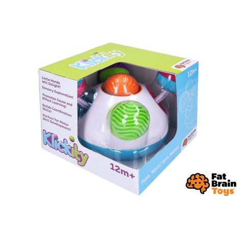 MOTORICKÁ HRAČKA KLICKITY, FAT BRAIN, W010226