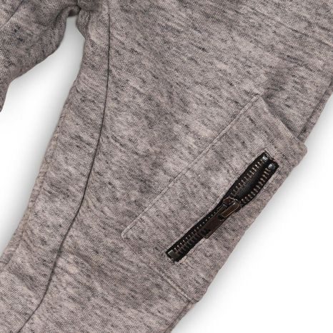 PANTALONI DE TRENING PENTRU BĂIEȚI, MINOTI, TIGER 1, GRI