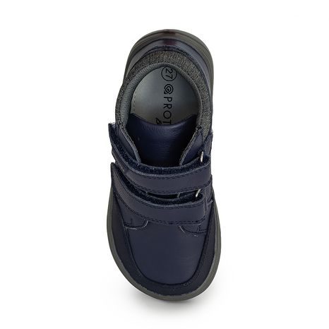 CHLAPČENSKÁ CELOROČNÁ OBUV BAREFOOT ATLAS NAVY, PROTETIKA, MODRÁ