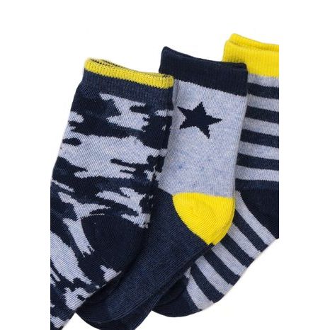 PONOŽKY CHLAPECKÉ 3PACK, MINOTI, TB SOCK 36, KLUK