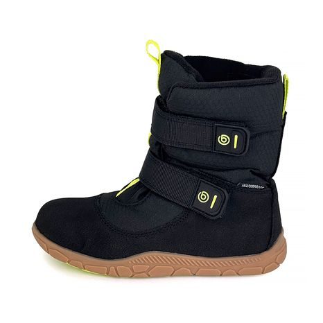 GHETE DE IARNĂ BAREFOOT PENTRU BĂIEȚI CU MEMBRANĂ VIKI BLACK BUGGA B00212-10