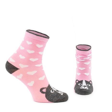 FUNNY DIEVČENSKÉ PONOŽKY - 3PACK, PIDILIDI, PD0136-01, DIEVČA