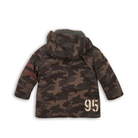 KABÁT CHLAPECKÝ PARKA MASKÁČ, MINOTI, TIGER 11, KHAKI