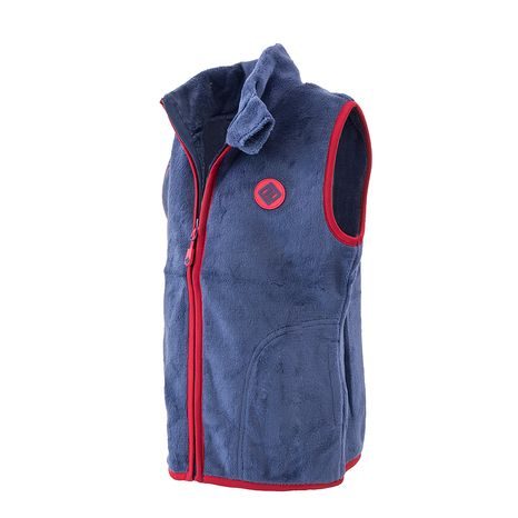 VESTĂ PENTRU BĂIEȚI CU GULER ÎNALT, PIDILIDI, PD1115-35, ALBASTRU ÎNCHIS