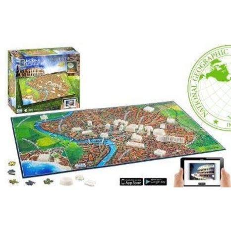 4D Puzzle National Geographic 4D Řím, WIKY, 100804