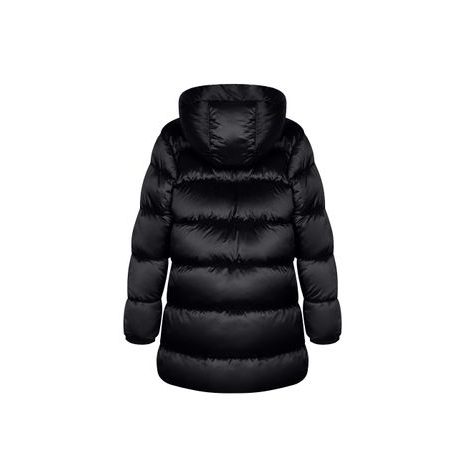 KABÁT DÍVČÍ NYLONOVÝ PUFFA PODŠITÝ MICROFLEECEM, MINOTI, 12COAT 2, ČERNÁ