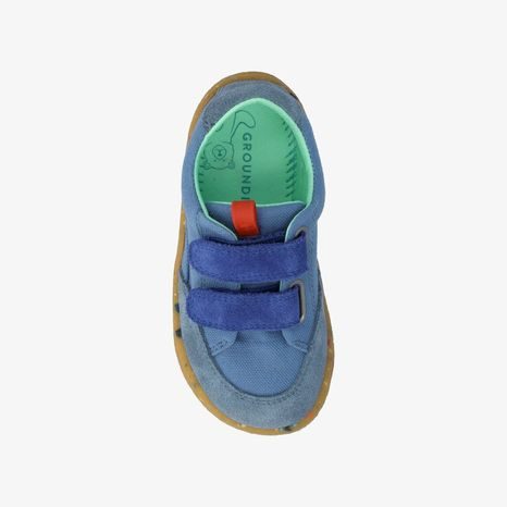 CHLAPČENSKÉ TENISKY BAREFOOT GROUNDIES AMSTERDAM BLUE, MODRÉ