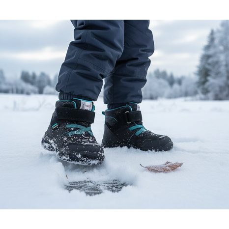 CHLAPECKÉ ZIMNÍ BOTY GLACIER GTX, SUPERFIT, 1-009227-0010, ČERNÁ