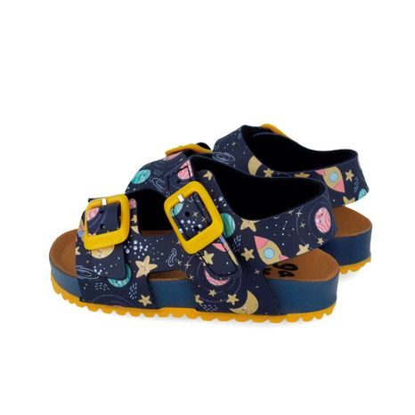CHLAPČENSKÉ SANDÁLE BIO ESTAMPADO AZUL MARINO BIOMECANICS 262463-A089