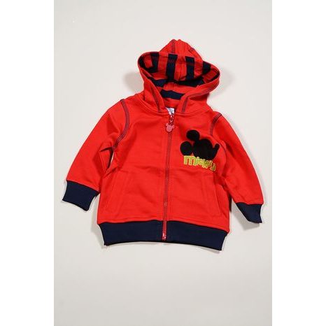 PULÓVEREK, HOOD, SOBE, 14KECSSRT4249, RED