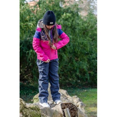 JACHETĂ SOFTSHELL CU GLUGĂ PENTRU FETE, PIDILIDI, PD1073-01, FATĂ