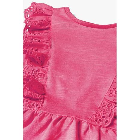 ŠATY DÍVČÍ VOLÁNKOVÉ, MINOTI, 14DRESS 2, HOLKA