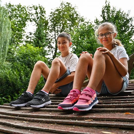 LÁNYOK KÖNNYŰ SPORTCIPŐ BUGGA HONE LILA/NARANCSSÁRGA/SÖTÉTKÉK