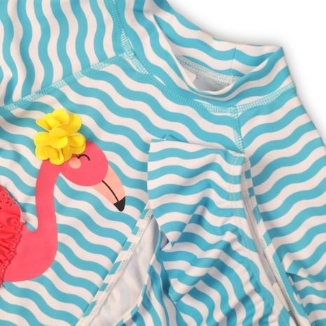 SET COSTUM DE BAIE SALOPETĂ PENTRU FETIȚE, MINOTI, TG RASH 9, FETIȚĂ