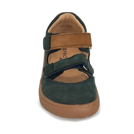 CHLAPČENSKÉ SANDÁLE BAREFOOT PADY BROWN, PROTETIKA, HNEDÉ