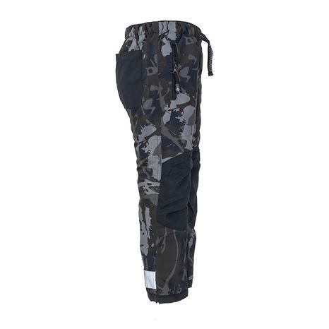 KALHOTY SPORTOVNÍ OUTDOOROVÉ, PODŠITÉ FLEEZOVOU PODŠÍVKOU, PIDILIDI, PD1121-23, CAMO