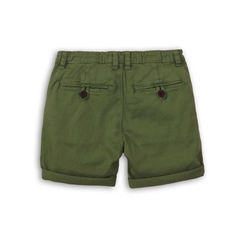 PANTALONI SCURȚI PENTRU BĂIEȚI, MINOTI, SPRINGS 5, VERDE