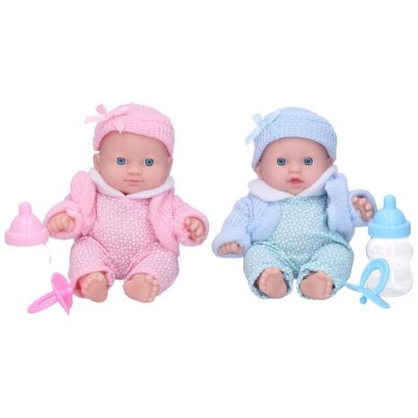 Păpușă bebe cu accesorii, Wiky, W005485