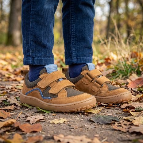 GYEREK BAREFOOT TORNACIPŐ BAZE COGNAC FRODDO G3130271-34