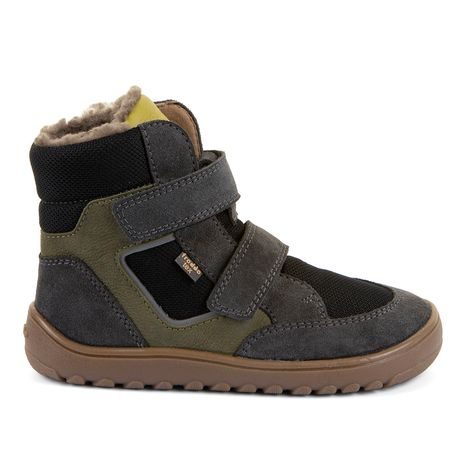 GHETE BAREFOOT DE IARNĂ PENTRU COPII UP HILL WOOL GRAY/BLACK FRODDO G3160262-3
