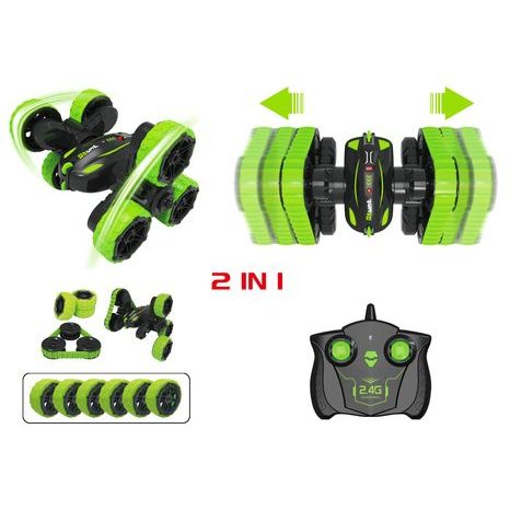 Mașină RC 2in1 (curele, roți) 19 cm, Wiky RC, W008056