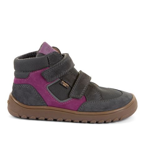 CHLAPČENSKÉ CELOROČNÉ ČLENKOVÉ BAREFOOT TOPÁNKY UP HILL TEX DARK GRAY FRODDO G3110281-14