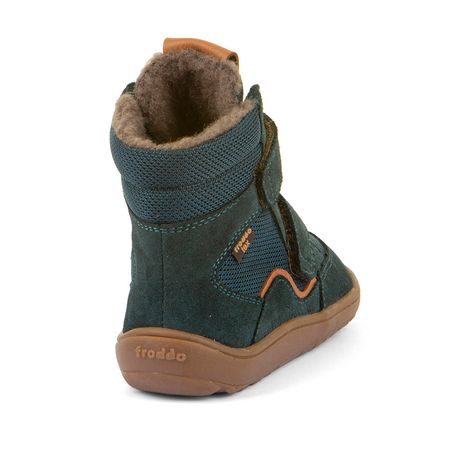 CHLAPČENSKÉ ZIMNÉ BAREFOOT TOPÁNKY TEX WINTER PETROLEUM FRODDO G3160247-3