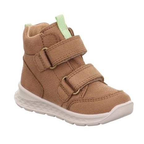 DĚTSKÁ CELOROČNÍ OBUV BREEZE  BROWN/LIGHT GREEN  GORE-TEX, SUPERFIT,1-000367-3020