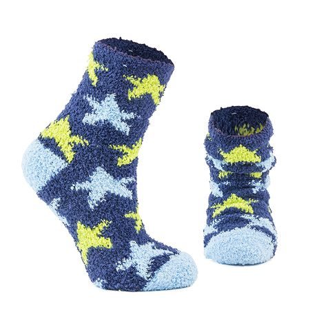 PONOŽKY CHLAPECKÉ FLUFFY- 2PACK, PIDILIDI, PD0145-02, KLUK