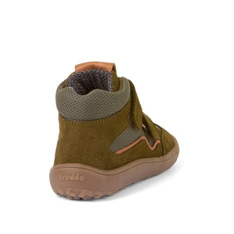 CHLAPECKÉ BAREFOOT BOTY TEX AUTUMN OLIVE FRODDO G3110254-2- ZELENÁ