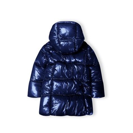 PALTON MATLASAT PUFFA PENTRU FETE, MINOTI, 16 HAINĂ 7, ALBASTRU