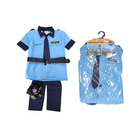 Set karneval - policista 110-120 cm, Wiky, W036030