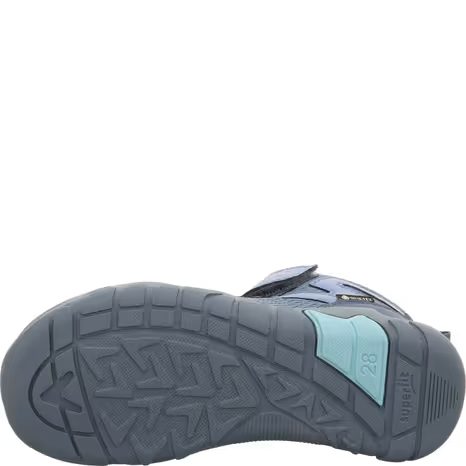 ÎNCĂLȚĂMINTE BAREFOOT PENTRU COPII, PENTRU TOT ANUL, SUPERFIT TRACE GTX BLUE 1-006034-8030