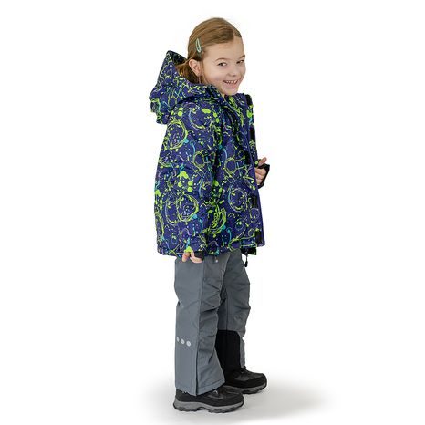 CHLAPECKÁ BUNDA LYŽAŘSKÁ ZIMNÍ LUMUN PIDILIDI, PD1148-04, MODRÁ