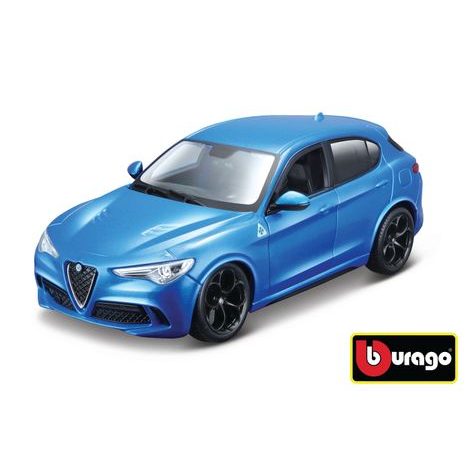 Bburago 1:24 Alfa Romeo Stelvio Albastru, Bburago, W007267